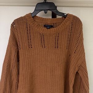 American Eagle Outfitters Tan Knit Sweater